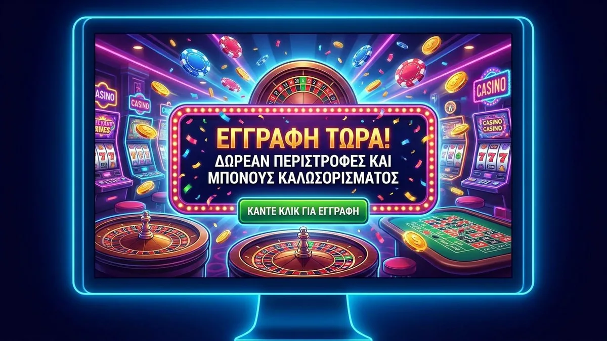 Εγγραφή με bonus
